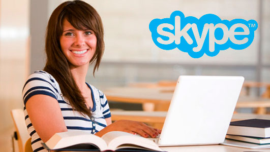Học tiếng Hàn qua mạng với Skype