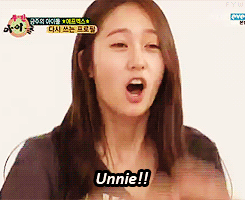 Unnie tiếng Hàn nghĩa là gì